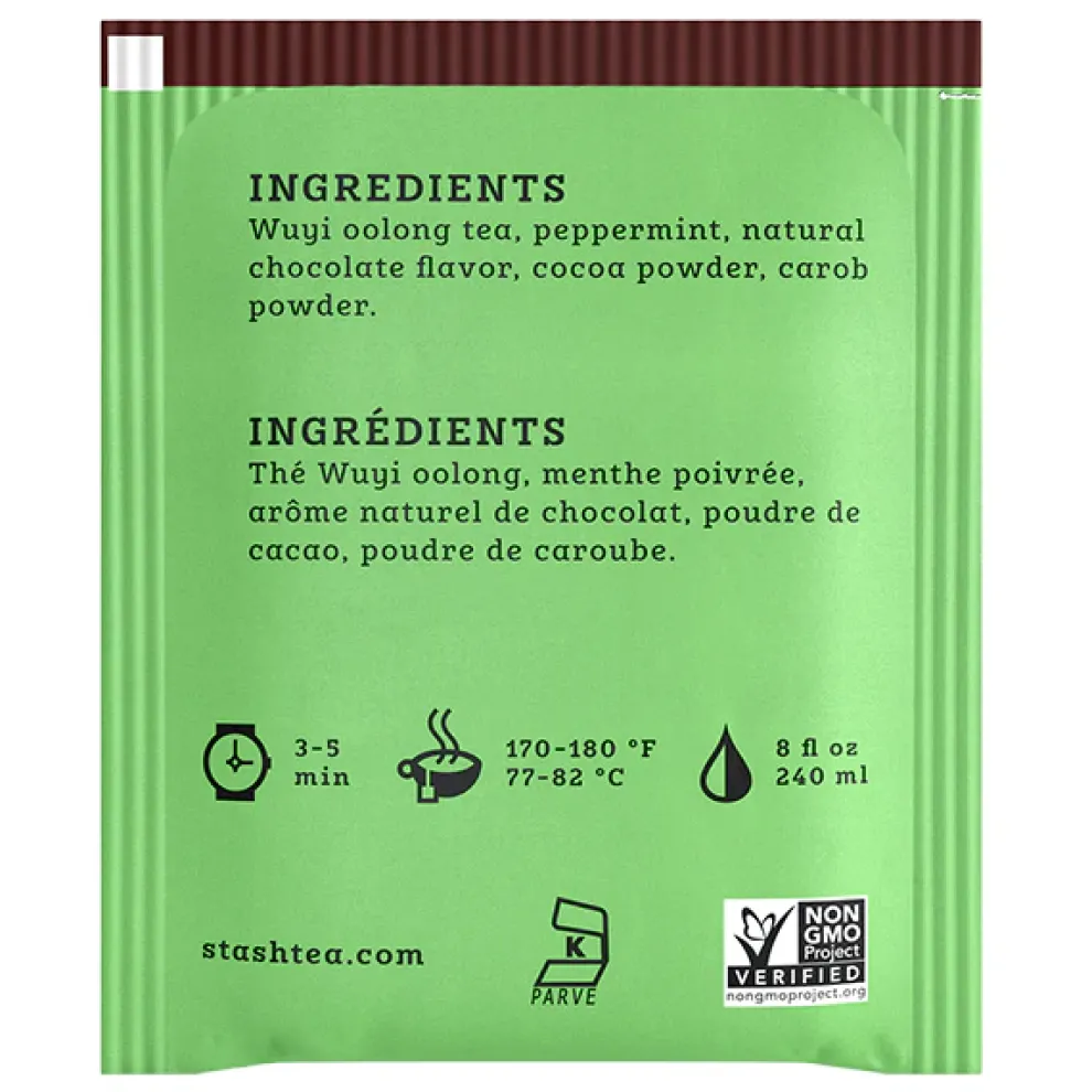 Chocolate Mint Oolong Tea