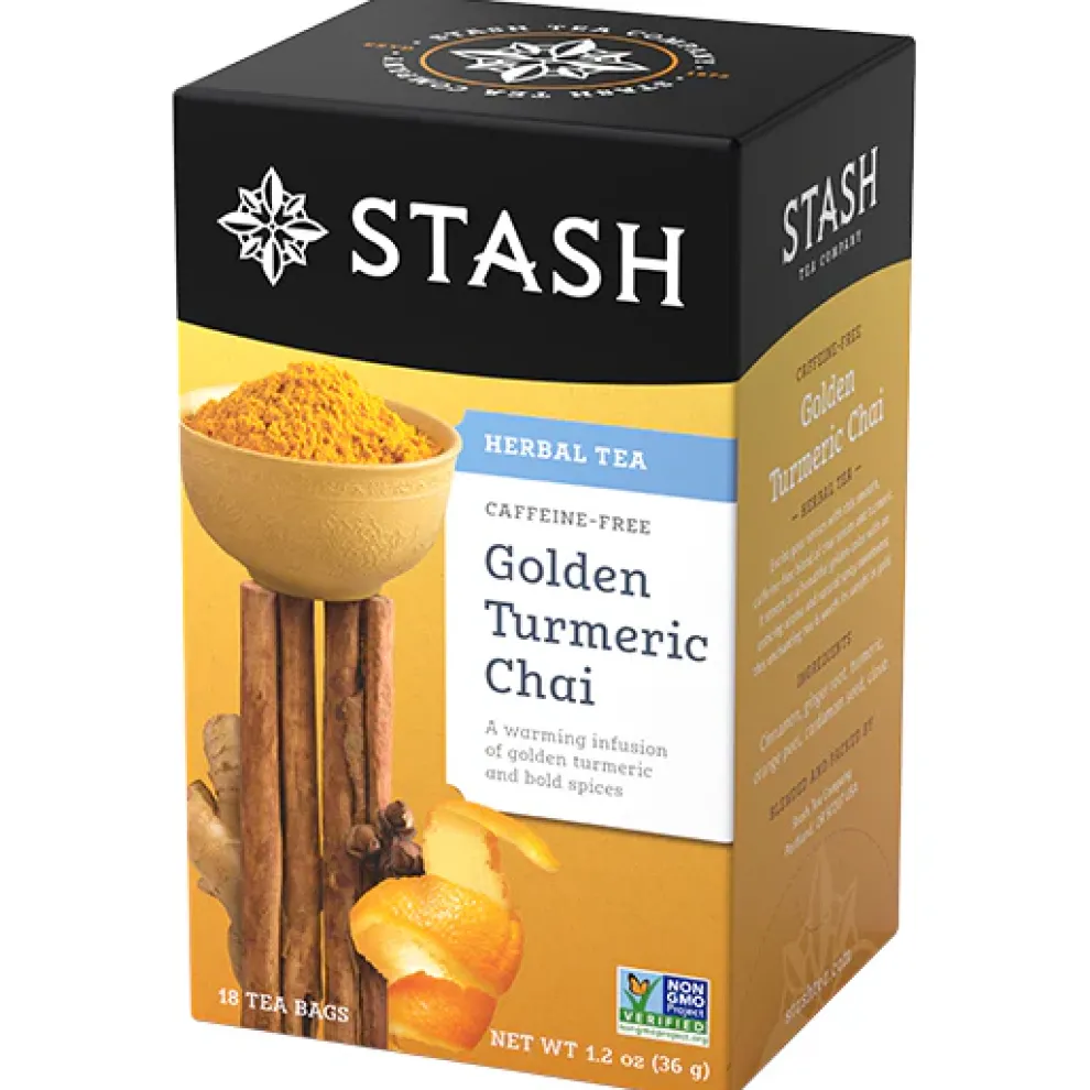 Golden Turmeric Chai Herbal Tea