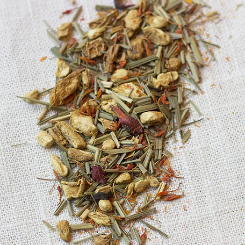 Lemon Ginger Herbal Tea