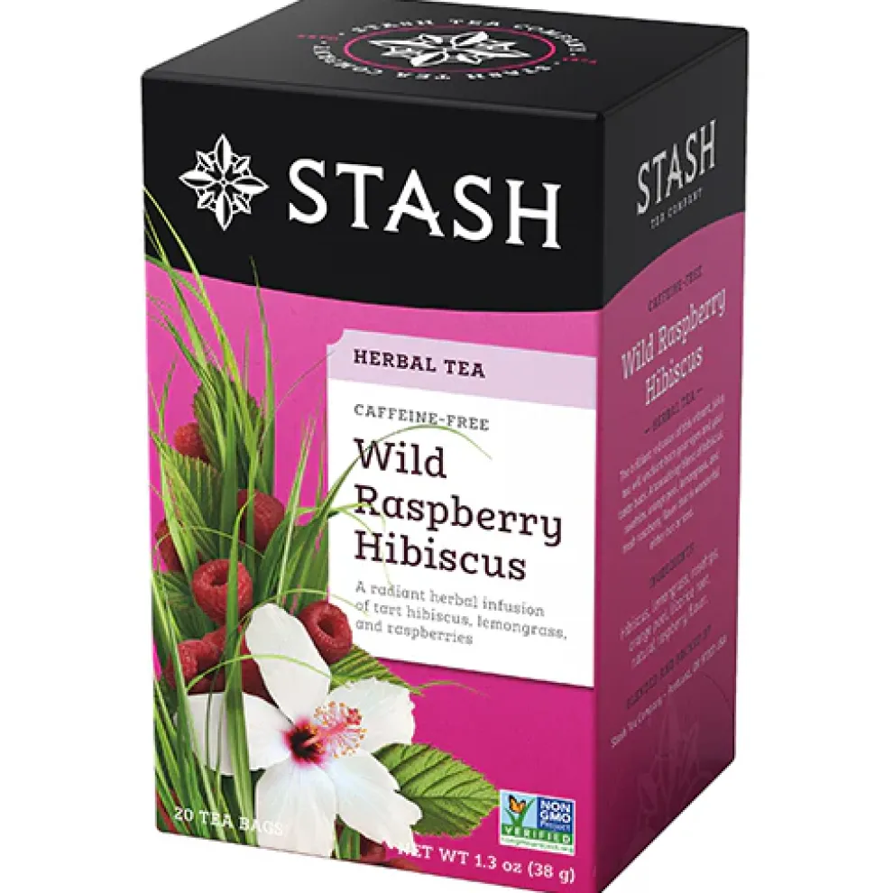 Wild Raspberry Hibiscus Herbal Tea